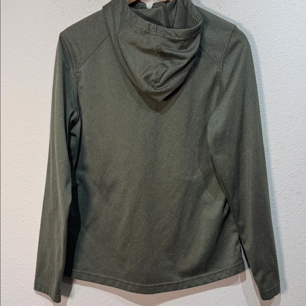 The North Face Mezzaluna fleece Hoodie size Large